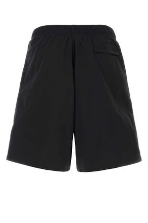 Jil Sander Mens Black Stretch Nylon Swimming Shorts Poliammide Elastan Costumi Da Bagno