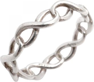 Tiffany & Co. Silver 925 Band Ring (Pre-Owned)