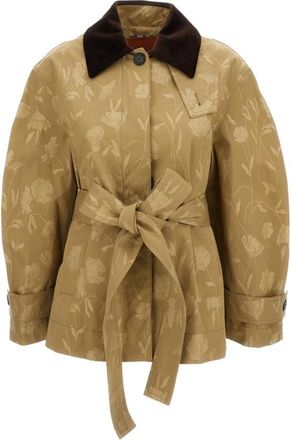 Erdem Single-Breasted Coats - Dames - Zomerjassen - Beige - S - Jassen