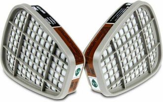OEM Adecuado Para El Cartucho De Filtro 3m 6001cn A2 Para Equipos Respiratorios Serie 6000 - 2 Cartuchos (1 Par)