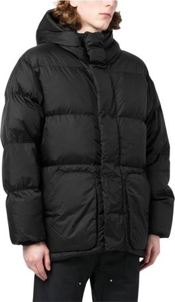 Ienki Ienki Winter Jackets, male, Black, XL, padded hooded jacket