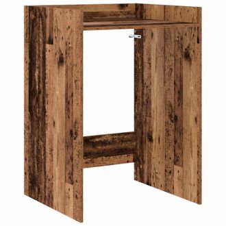 vidaXL Armario Para Lavadora Madera Vieja 67,5 X 62 X 97 Cm Vidaxl