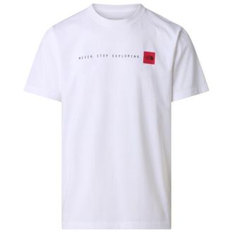 The North Face Never Stop Exploring Short Sleeve T-Shirt f&uuml;r Herren | wei&szlig;