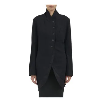 Marc Le Bihan R2200 Giacca Foderata in Lana - - Jackets - Donna - Nero - M