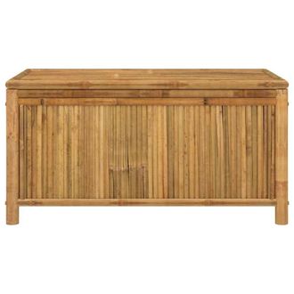 Berkfield Home Garden Storage Box 110x52x55cm Bamboo in Brown | Size: 110 x 52 x 55 cm