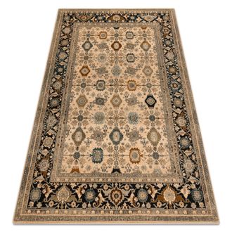 RugsX Rugsx - Alfombra De Lana Omega Parillo Marco Jadeit Marr&oacute;n Brown 200x300 Cm