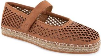 Gentle Souls Sienna Mary Jane Flat in Tan Nubuck at Nordstrom, Size 5.5
