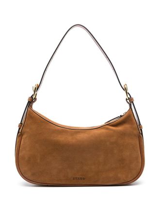 Staud Pine shoulder bag - women - Calf Suede - One Size - Brown