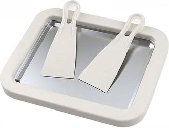 OEM M&aacute;quina Para Hacer Helado Enrollado, Crea Tu Propio Helado, Incluye 2 Esp&aacute;tulas, No Requiere Electricidad, Yogur Helado Y Postres