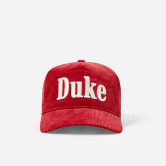 Duke + Dexter Duke + Dexter, Unisex Duke Red Corduroy Cap, Size
