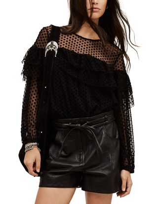 BA&SH Ba&Sh Raff Blouse