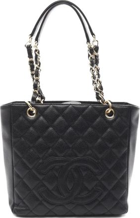 Chanel Borsa tote trapuntata PST 2008-2009 - Nero
