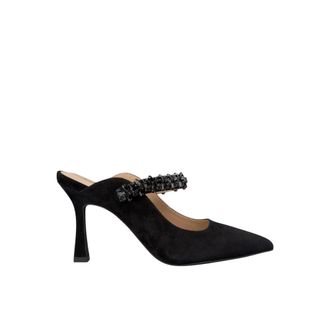 Alma En Pena Rhinestone pumps - Dames - Muiltjes - Zwart - 42 EU - Schoenen