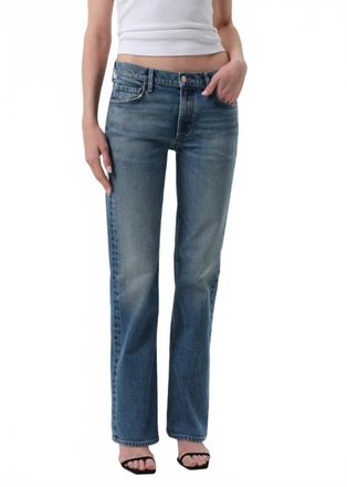 Citizens Of Humanity Genova Low Rise Bootcut Jeans In Clairo