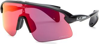 Oakley Stunt Devil Wrap-around Sunglasses - Black - One Size