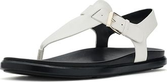 Naturalizer Fab Womens Sandals Warm White : 9.5 M (B), Suede