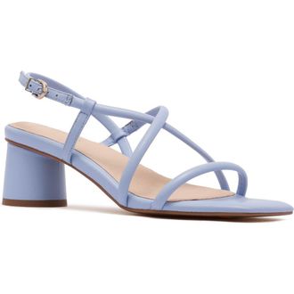 FRANKiE4 Lottie Block Heel Sandal in Cornflower at Nordstrom, Size 7.5