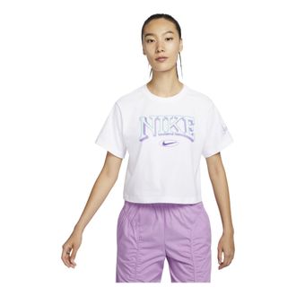 Nike (WMNS) Nike Sportswear Graphic Oversized T-Shirt Asia Sizing White FZ2856-100
