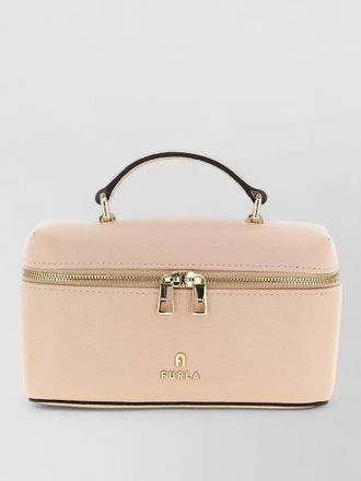 Furla camelia mini leather crossbody bag handle