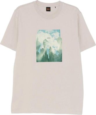 HUGO BOSS Graphic-print Short-sleeve T-shirt