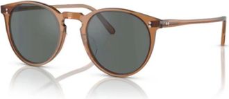 Oliver Peoples unisex, Accessoires, Bruin, Maat: 48 MM