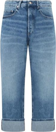Icon Denim Los Angeles Jeans - Heren - Cropped Jeans - Blauw - W35 - Jeans