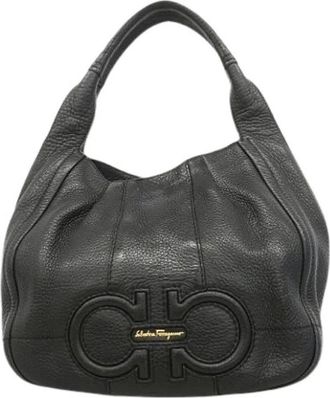 Ferragamo Borsa Tote Pre-owned - - Pre-owned - Donna - Nero - ONE SIZE