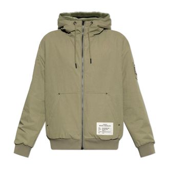 Moose Knuckles Light Jackets, male, Green, Size: XL Roland Reversible Bunny Hoodie