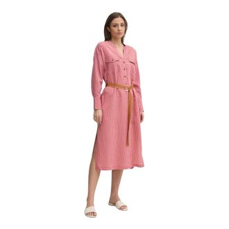 La Petite Francaise Reda Shirt Dress - Dames - Shirt Kleedjes - Rood - XS - Kleedjes