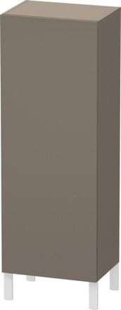 Duravit Armario Duravit L-cube 500x363x1320mm Franela Apertura Izquierda Gris Satinado