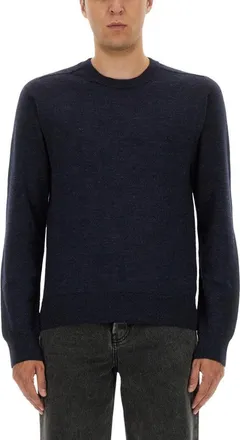 Maison Margiela Classic Crew Neck Wool Jersey