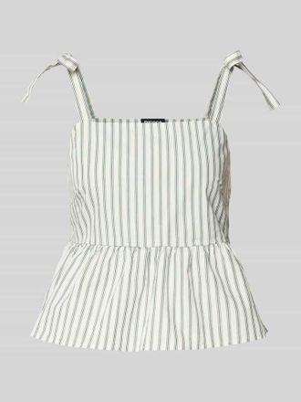 Pieces Regular Fit Tr&auml;gertop aus reiner Baumwolle Modell TAELYN in Offwhite, Gr&ouml;&szlig;e XL