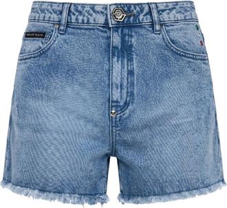 Philipp Plein Mujer, Pantalones cortos, Verde, Talla: W29