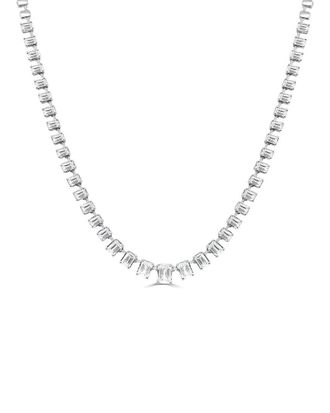 Sabrina Designs 14K 4.00 ct. tw. Diamond Layered Tennis Necklace