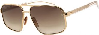 David Beckham Sunglasses - Gold