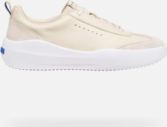 Geox Scarpe Gxcp-02 Uomo Bianco Latte