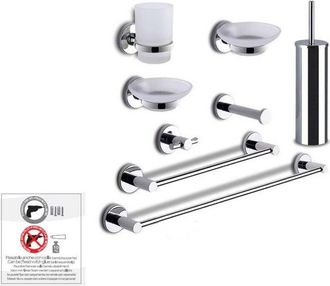 Gedy Gedy - Set Accessori Bagno Felce In Ottone