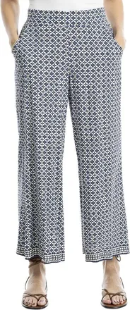 Max Studio Pull-On Crop Wide Leg Pant