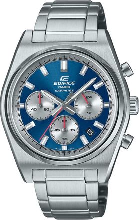 Casio Edifice Mens Silver Watch EFB-730D-2AVUEF Stainless Steel - One Size