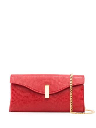 Giuseppe Zanotti Flutie clutch bag - women - Leather - One Size - Red