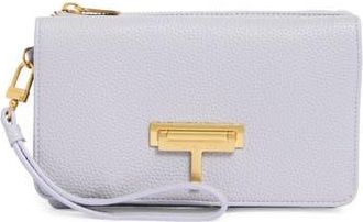 T Tahari Sicily Wristlet Bifold Wallet in Lavender at Nordstrom Rack