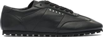 Marni Womens Black Rubber Sneakers Leather - Size EU 38