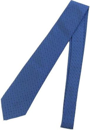 Louis Vuitton Pre-owned Silk home-office - Heren - Vintage Accessoires - Blauw - ONE Size - Vintage