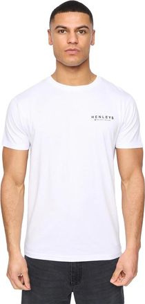 Henleys Heren Henycore T-Shirt (Pak van 3) (Wit/blauw/zwart)