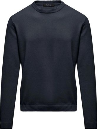 Bomboogie Maglione girocollo in cotone - - Knitwear - Uomo - Blu - L