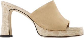 by FAR Beliz Mule bei weitem Kraftleder