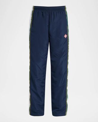 Casablanca Men & apos;s Logo Paneled Sweatpants