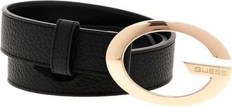 Guess Womens Belt Black Polyester Accessories
