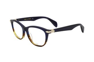 Rag & Bone RNB3014 0IPR 00 Havana Blue 51mm