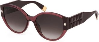 Furla Authentieke brillen met eersteklas service - unisex - Zonnebrillen - Roze - 57 MM - Accessoires